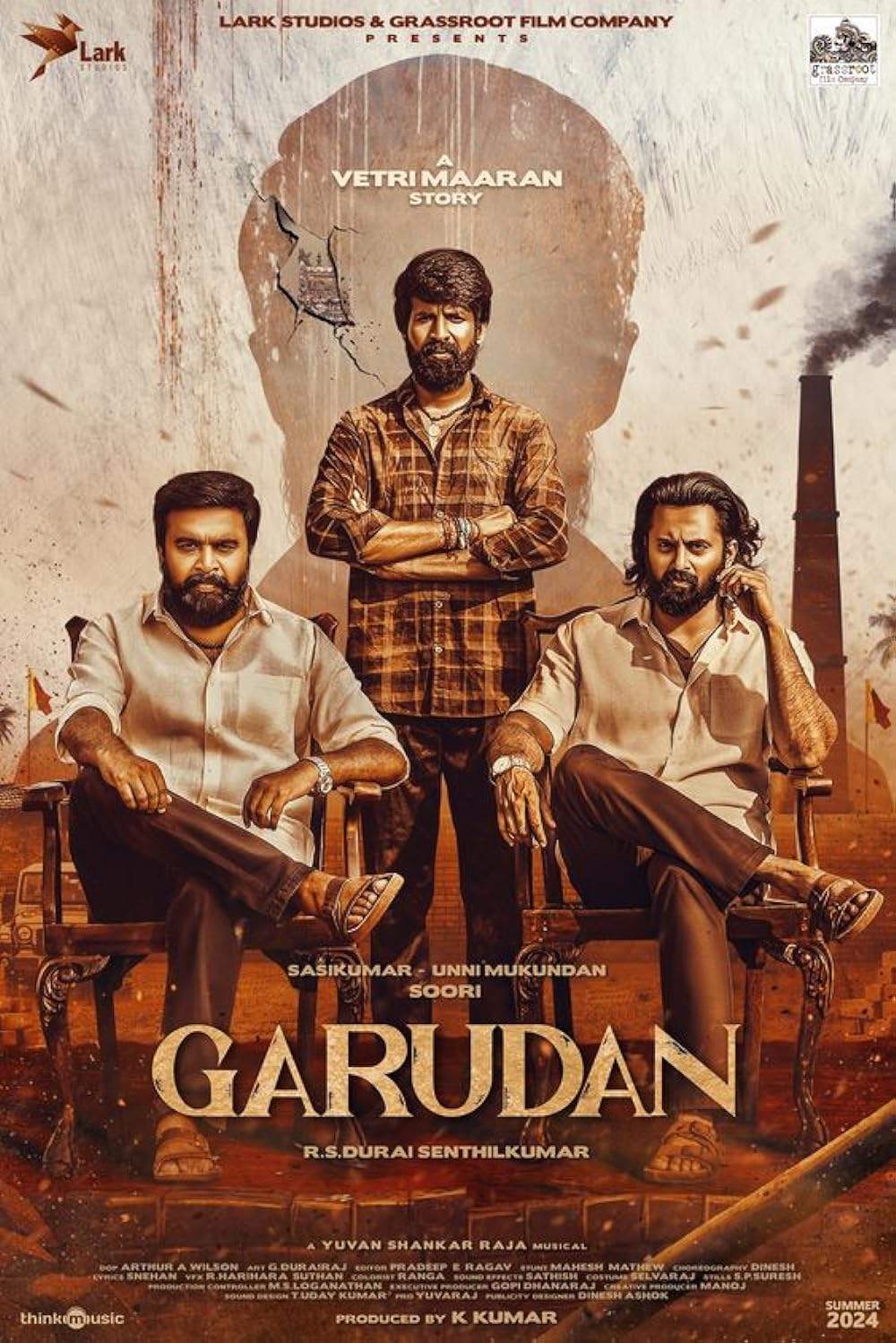 சூரி ஆக்ஷன் ஹீரோவாக மிரட்டினாரா?... சொதப்பினாரா? கருடன் படத்தின் விமர்சனம் இதோ