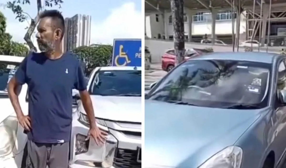 மாற்றுத்திறனாளிகள் கார் நிறுத்தும் இடத்தில் பாதுகாப்பு காவலர் பணிக்கு அமர்த்தப்பட்டுள்ளனர்