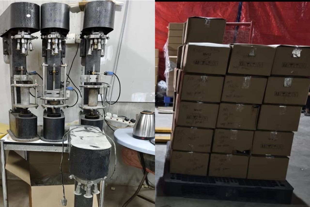 போலியான மதுபானங்களை தயாரிக்கும் இடங்கள் சோதனை