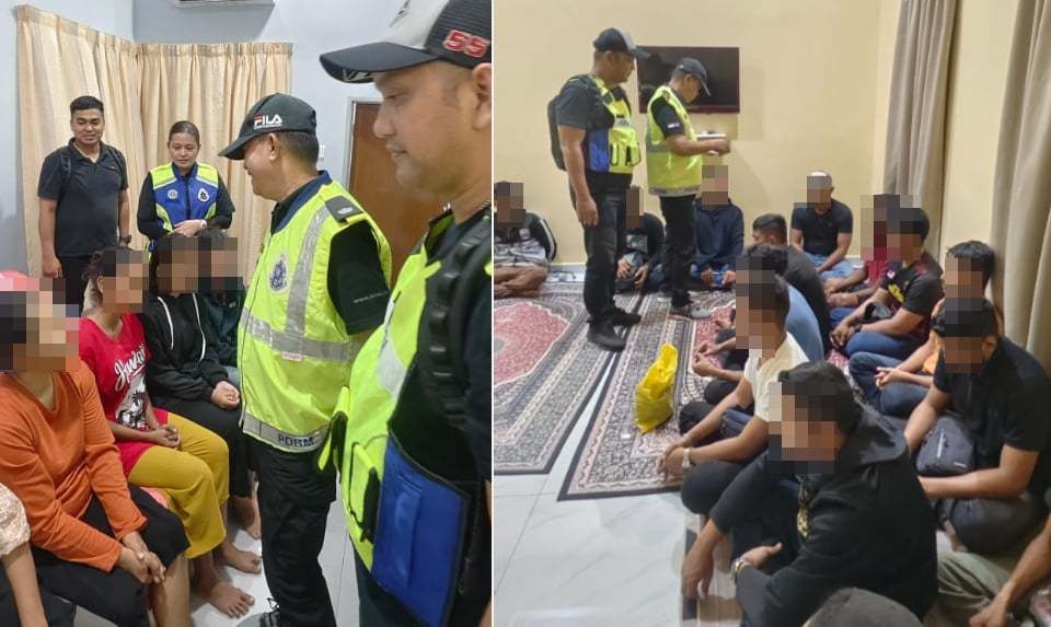 20 சட்டவிரோத குடியேறிகள் கைது செய்யப்பட்டுள்ளன