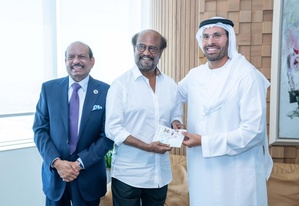 ரஜினிகாந்திற்கு கோல்டன் விசா, அசத்திய அமீரகம்