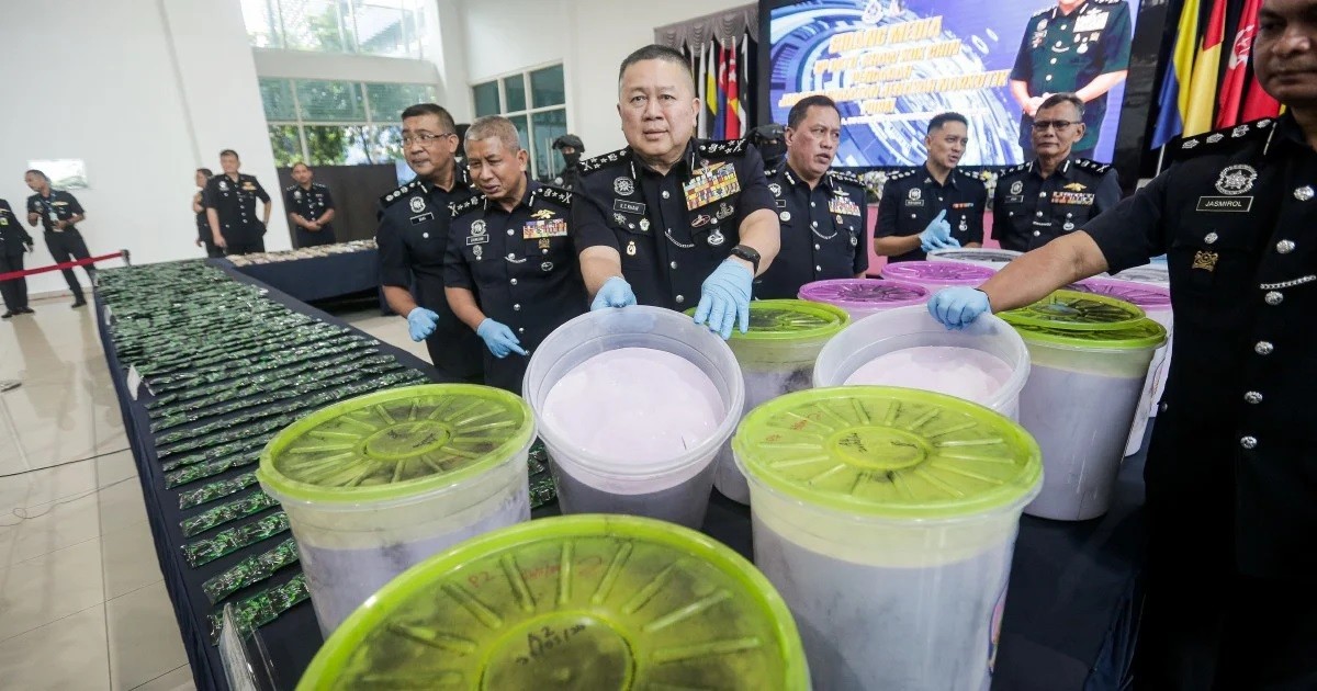 வெ.33.7 மில்லியன் மதிப்பிலான போதைப்பொருள் பறிமுதல்