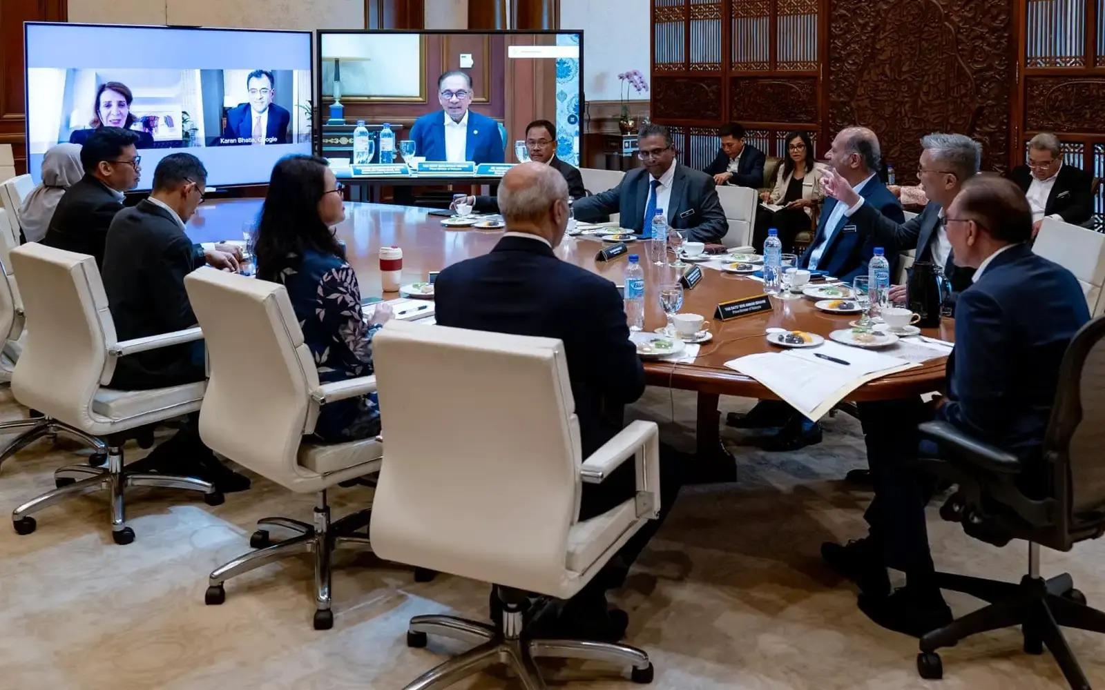 கூகல் நிறுவனத்துடன் பிரதமர் சந்திப்பு