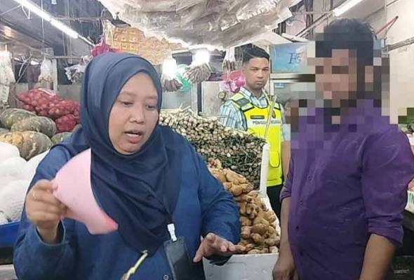 சந்தையில் திடீர் சோதனை மேற்கொள்ளப்பட்டது