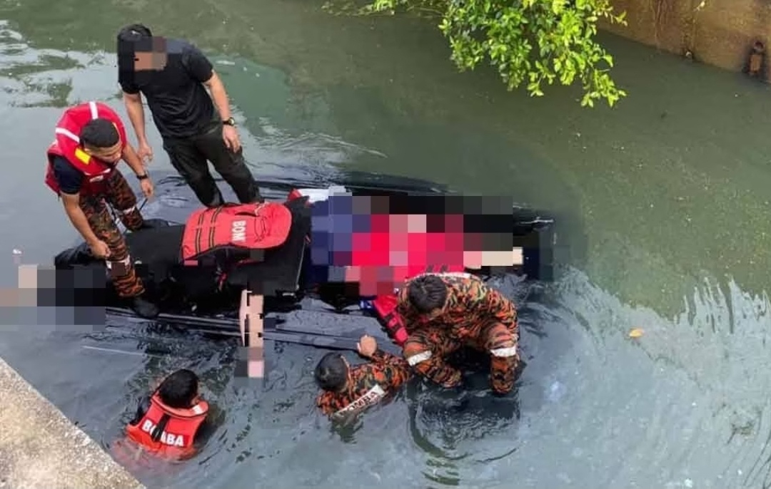 வாகனம் பள்ளத்தில் விழுந்தது,மூவர் உயிரிழந்தனர்