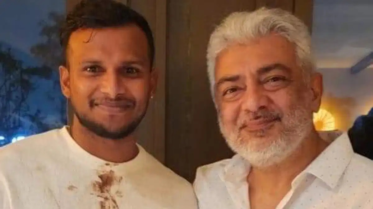 கார் கதவைத் திறந்துவிட்ட அஜித்... இப்படி செய்வார்னு எதிர்பார்க்கவே இல்ல...நெகிழ்ச்சியில் நடராஜன்!
