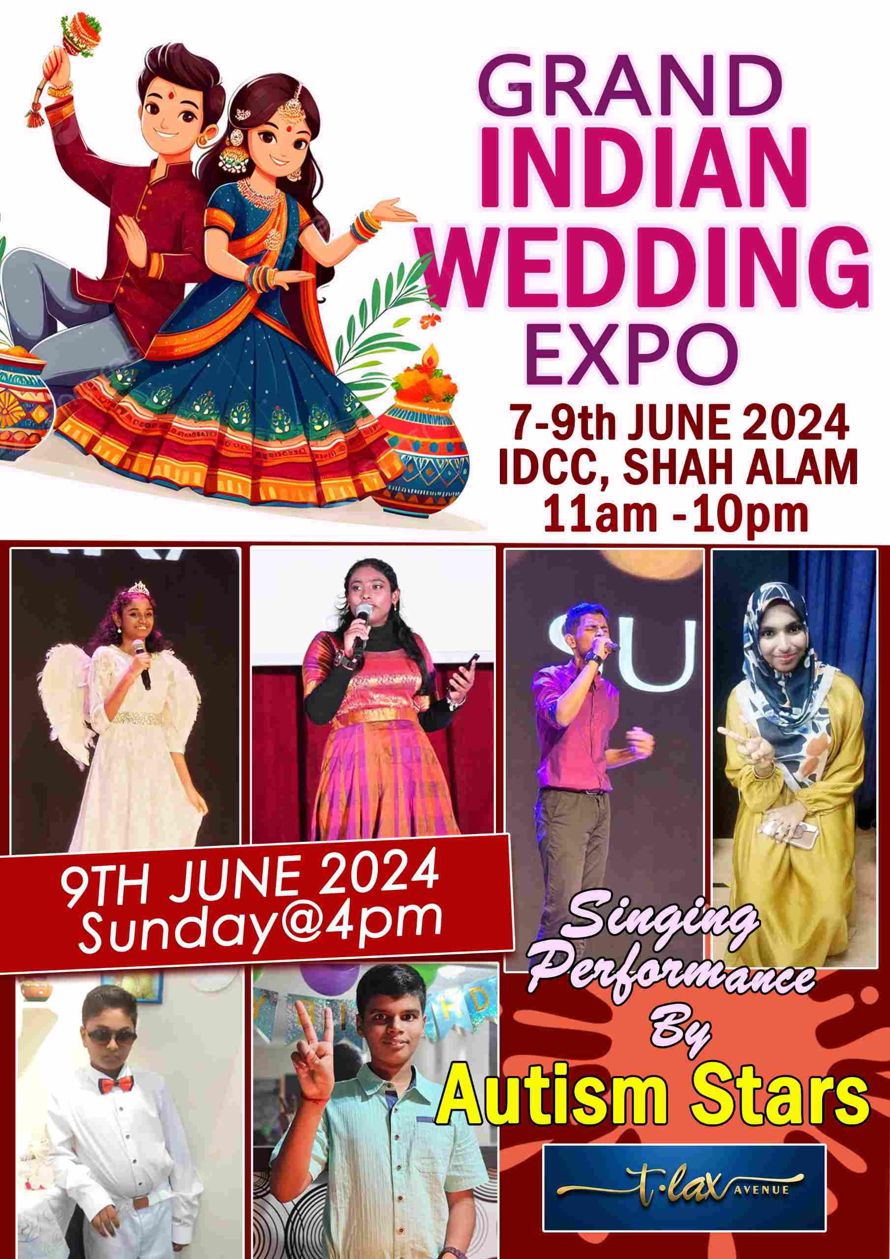 மூன்றாவது நாளாக Grand Indian Wedding Expo 2024