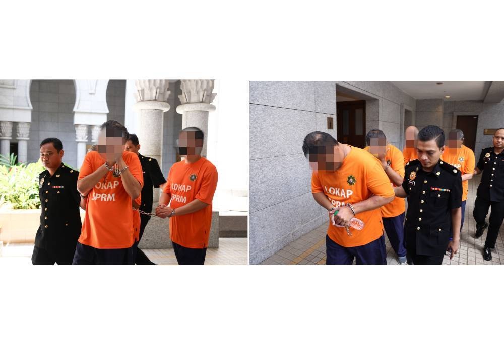 160 கோடி வெள்ளி திட்டம், எண்மர் கைது