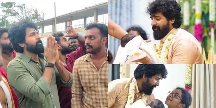 மகனுக்கு பெயர் வைத்த குஷியில் திருச்செந்தூர் முருகன் கோவிலுக்கு விசிட் அடித்த சிவகார்த்திகேயன்!