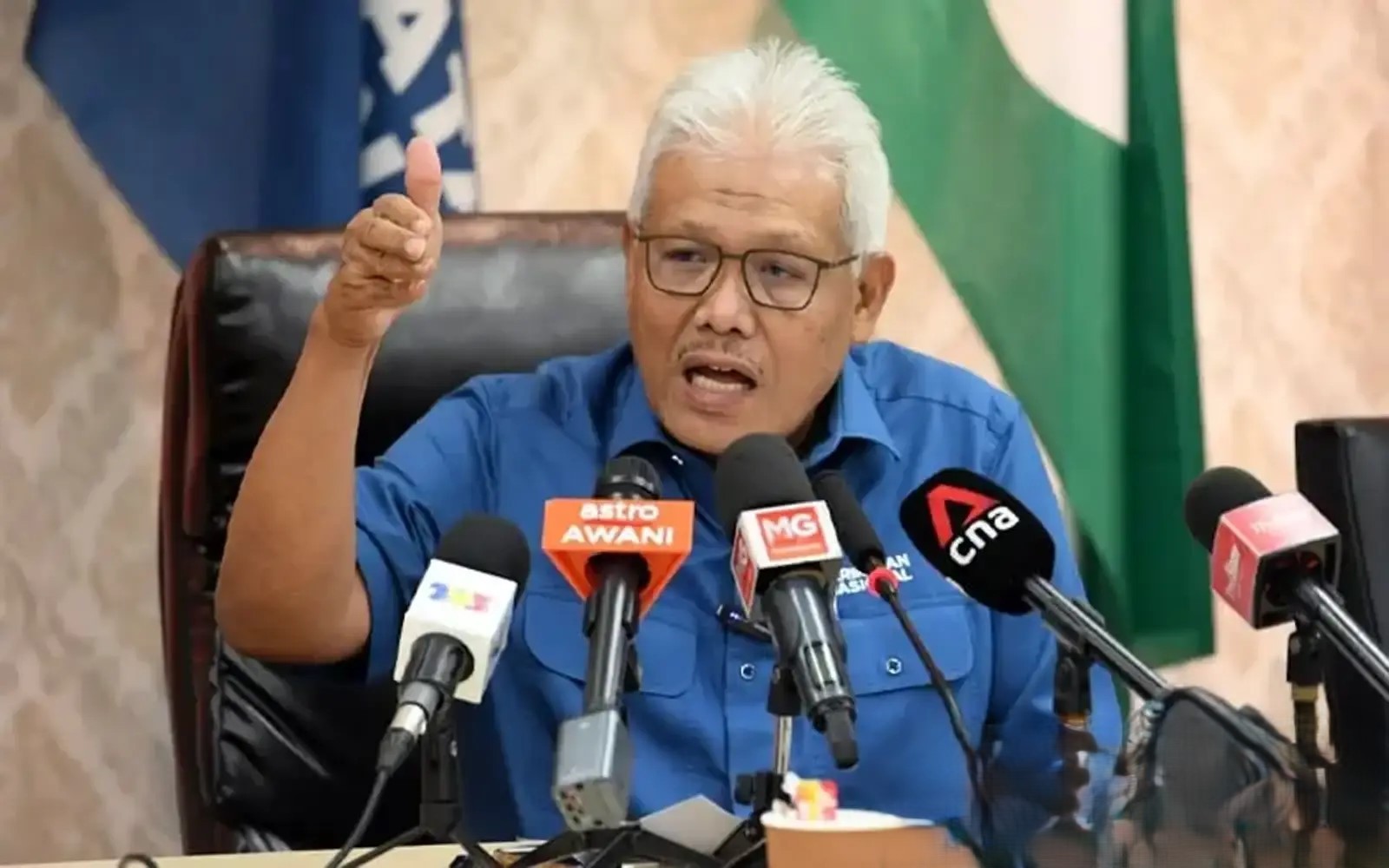 குற்றச்சாட்டை மறுத்தார்  ஹம்சா