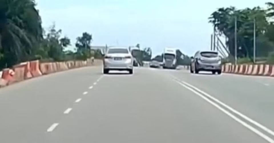 எதிர்தடத்தில் வாகனத்தை செலுத்திய ஆடவர் கைது