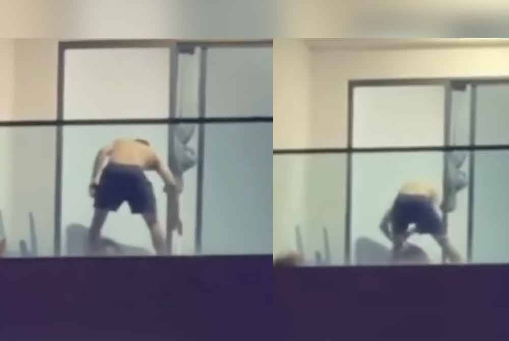 நாயை அடித்து சித்ரவதை செய்த ஆடவர்