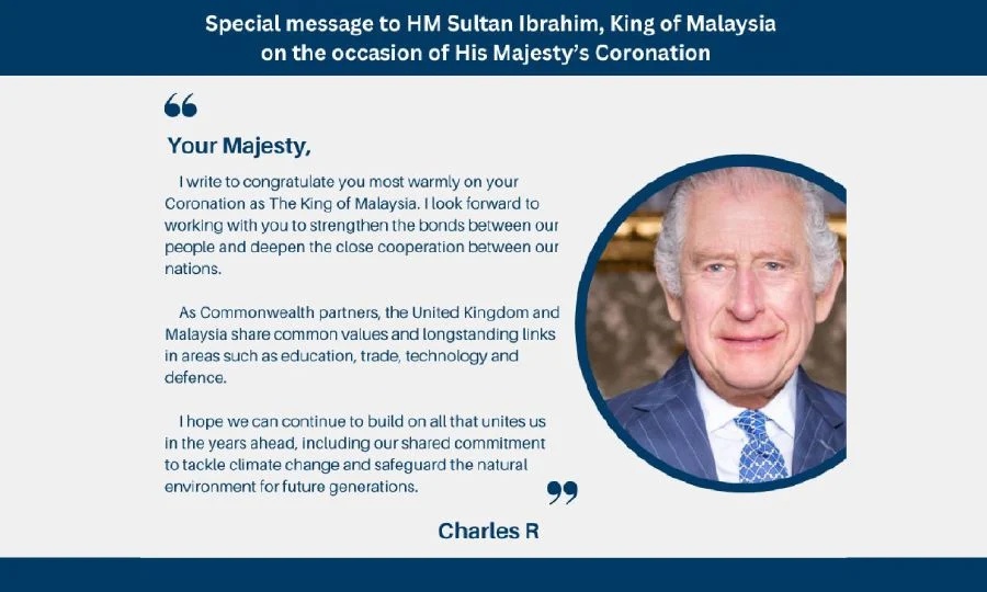பிரிட்டன் மன்னர் Charles வாழ்த்து
