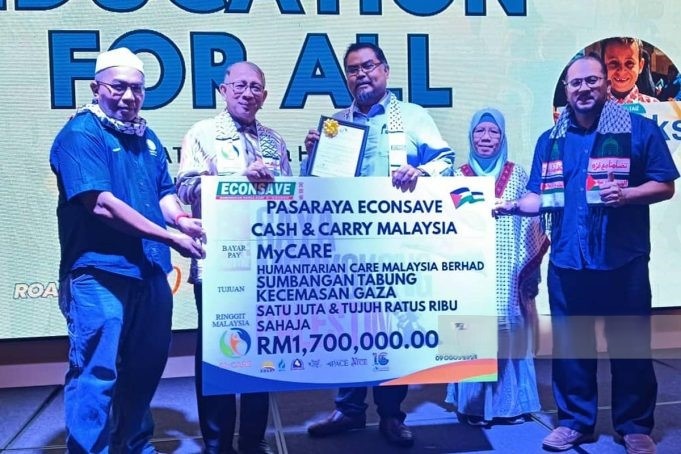 பாலஸ்தீன அகதிகள் பிள்ளைகளுக்கு மலேசியாவில் கல்வி வாய்ப்பு