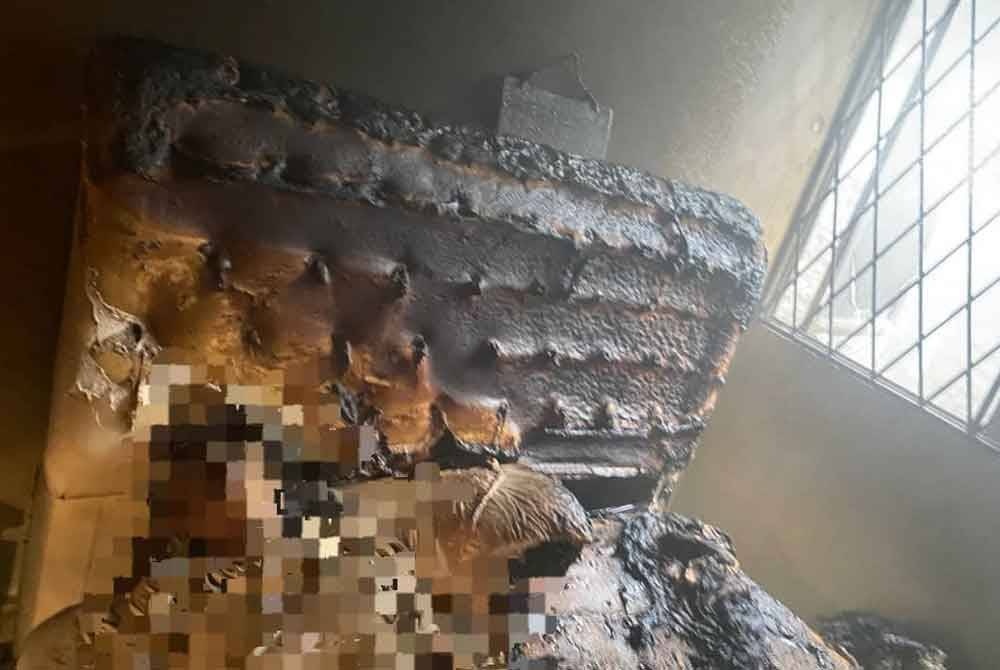 60 விழுக்காடு எரிந்த நிலையில், மூதாட்டியின் சடலம் மீட்பு