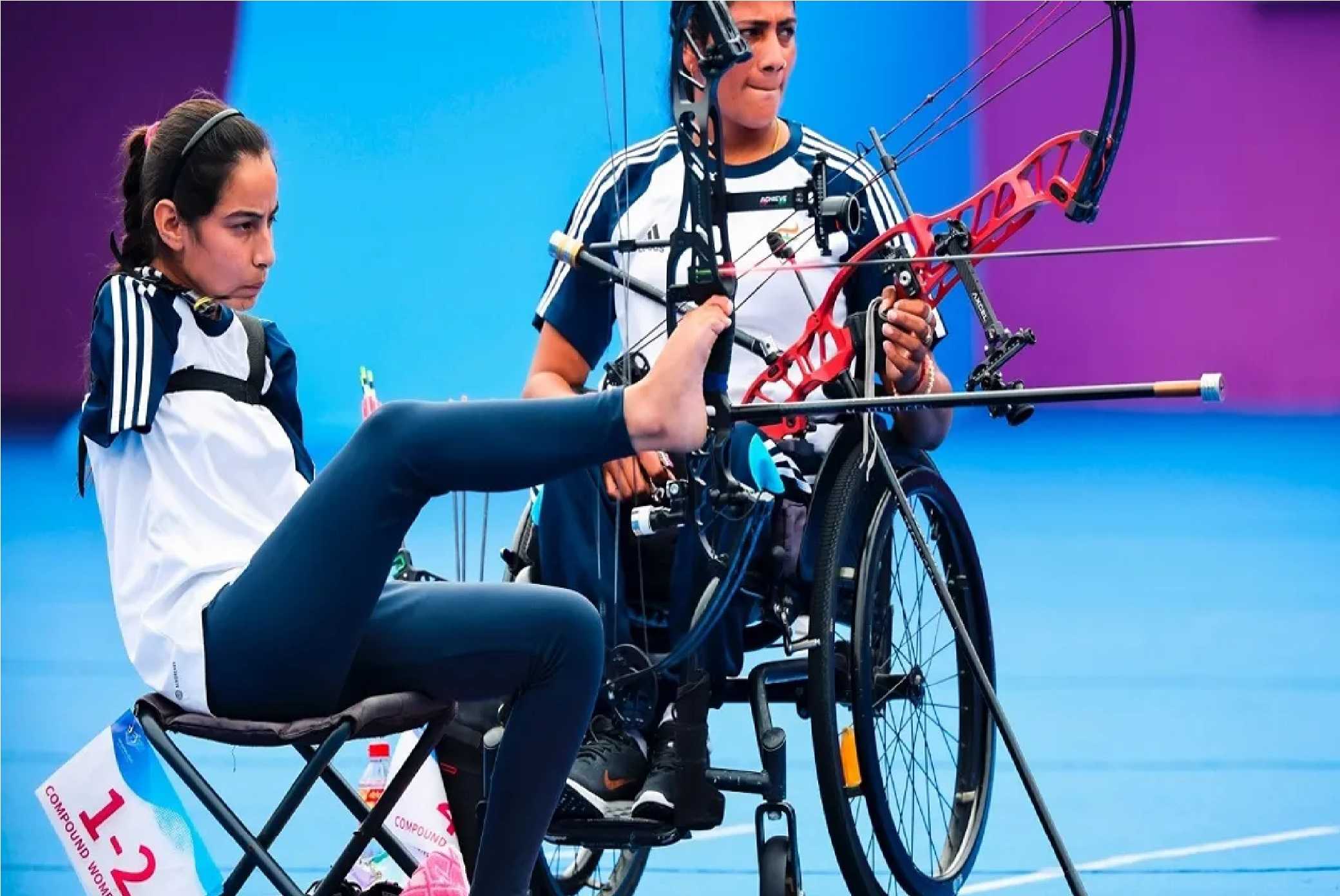 நூலிழையில் உலக சாதனையை தவறவிட்ட ஷீத்தல் தேவி; கைகள் இல்லாமல் வில்வித்தையில் கலக்கும் இந்திய வீராங்கனை