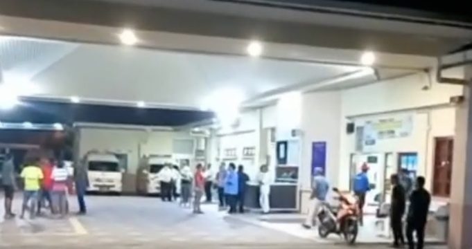 ஜசின் மருத்துவமனையில் அட்டூழியம் புரிந்த முகமூடி கும்பல் / குண்டர் கும்பலைச் சேர்ந்தவர்களா? / போலீஸ் ஆராய்கிறது