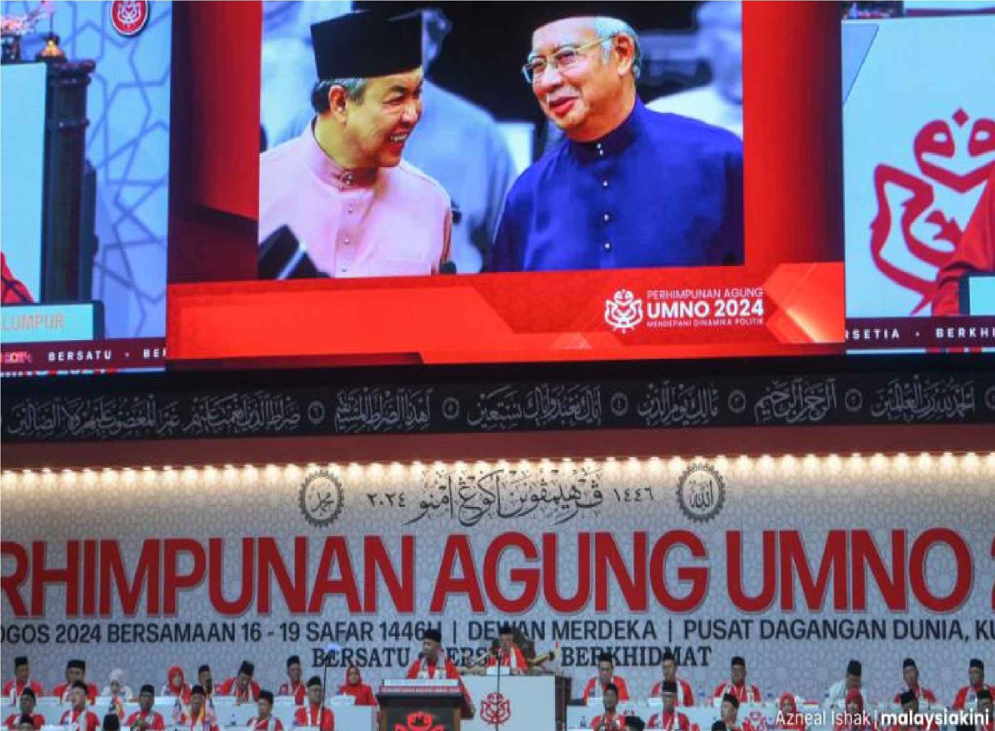 அம்னோ வெறுமனே பார்த்துக்கொண்டு இருக்காது