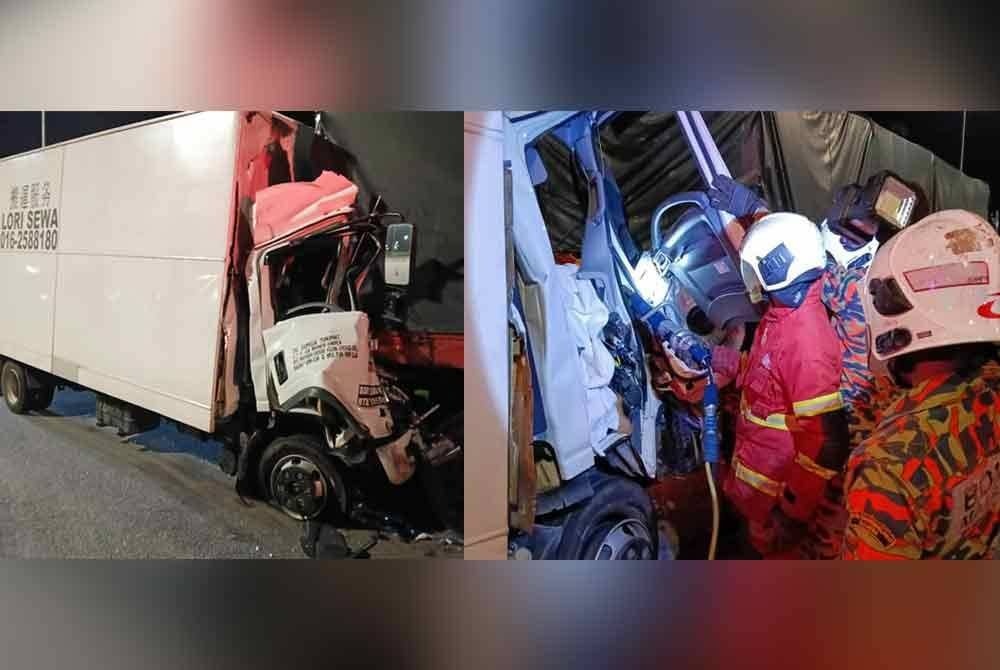 கோர விபத்தில் லோரி ஓட்டுநர், உதவியாளர் பலி