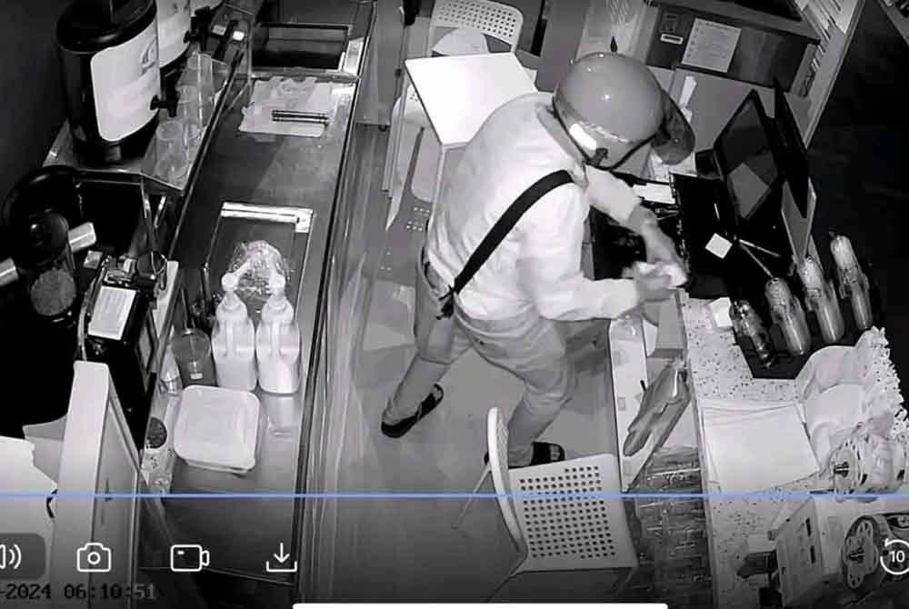 ஐஸ்கிரீம் கடைக்குள் நுழைந்த திருடனுக்கு போலீசார் வலை வீச்சு