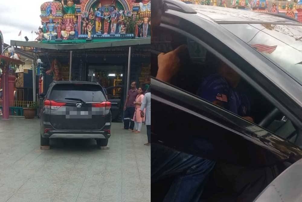 தஞ்சோங் ரம்புத்தான், ஸ்ரீ மகாமாரியம்மன் கோயில் / காரினால் மோதப்பட்ட சம்பவம் ? / ஓட்டுநர் மதுபோதையில் இருந்தாரா?