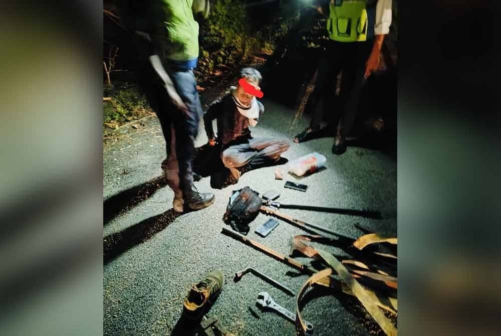 நிலத்தடி செப்பு கம்பிகளை களவாடிய இரு நபர்கள் கைது