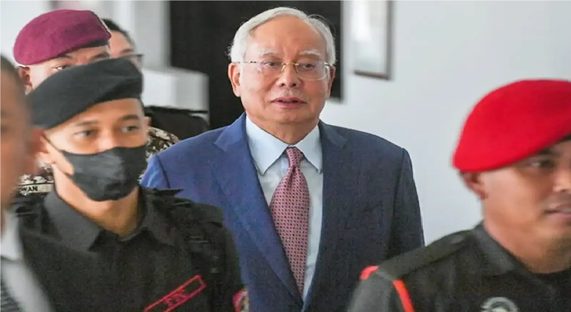 நஜீப் மருத்துவமனையில் அனுமதிக்கப்பட்டுள்ளார்