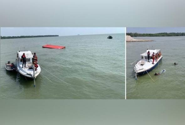 லோரி ஓட்டுநர் கடலில் விழுந்தார்