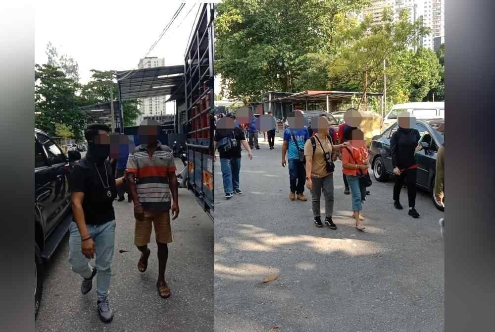 செந்தூலில் அதிரடி சோதனை, 32 பேர் கைது