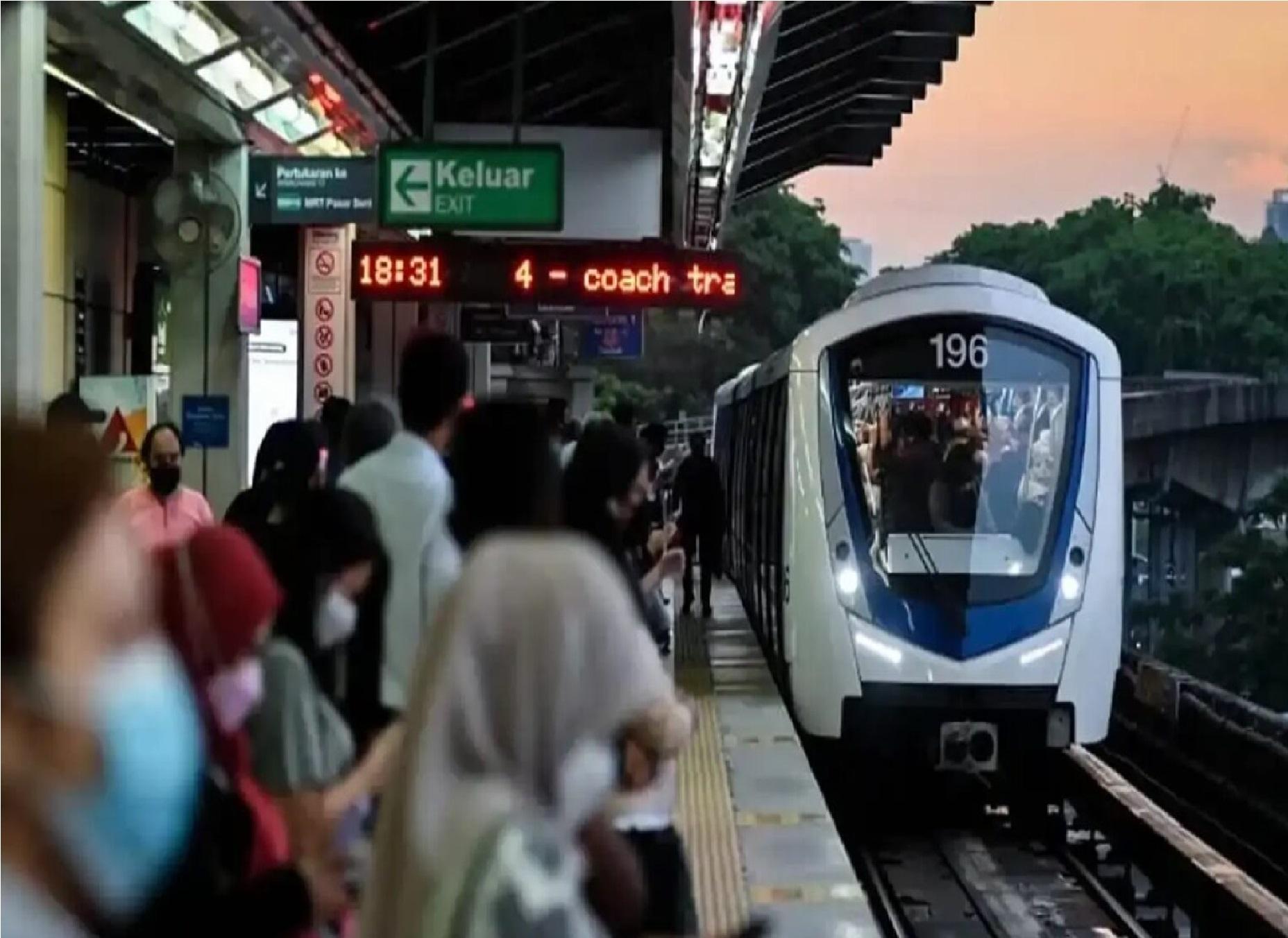 கிளானா ஜெயா LRT ரயில் சேவை நிலைக்குத்தியது