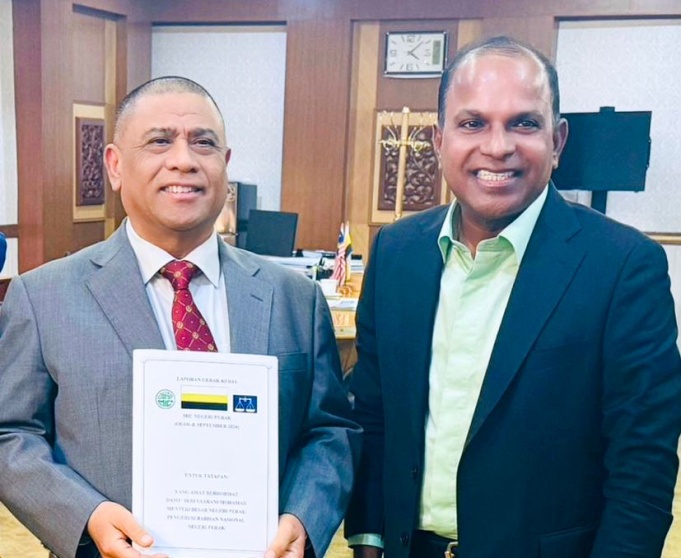 பேரா மாநில மஇகாவில் புதிய மாற்றங்களை கொண்டு வர ராமசாமி உறுதி