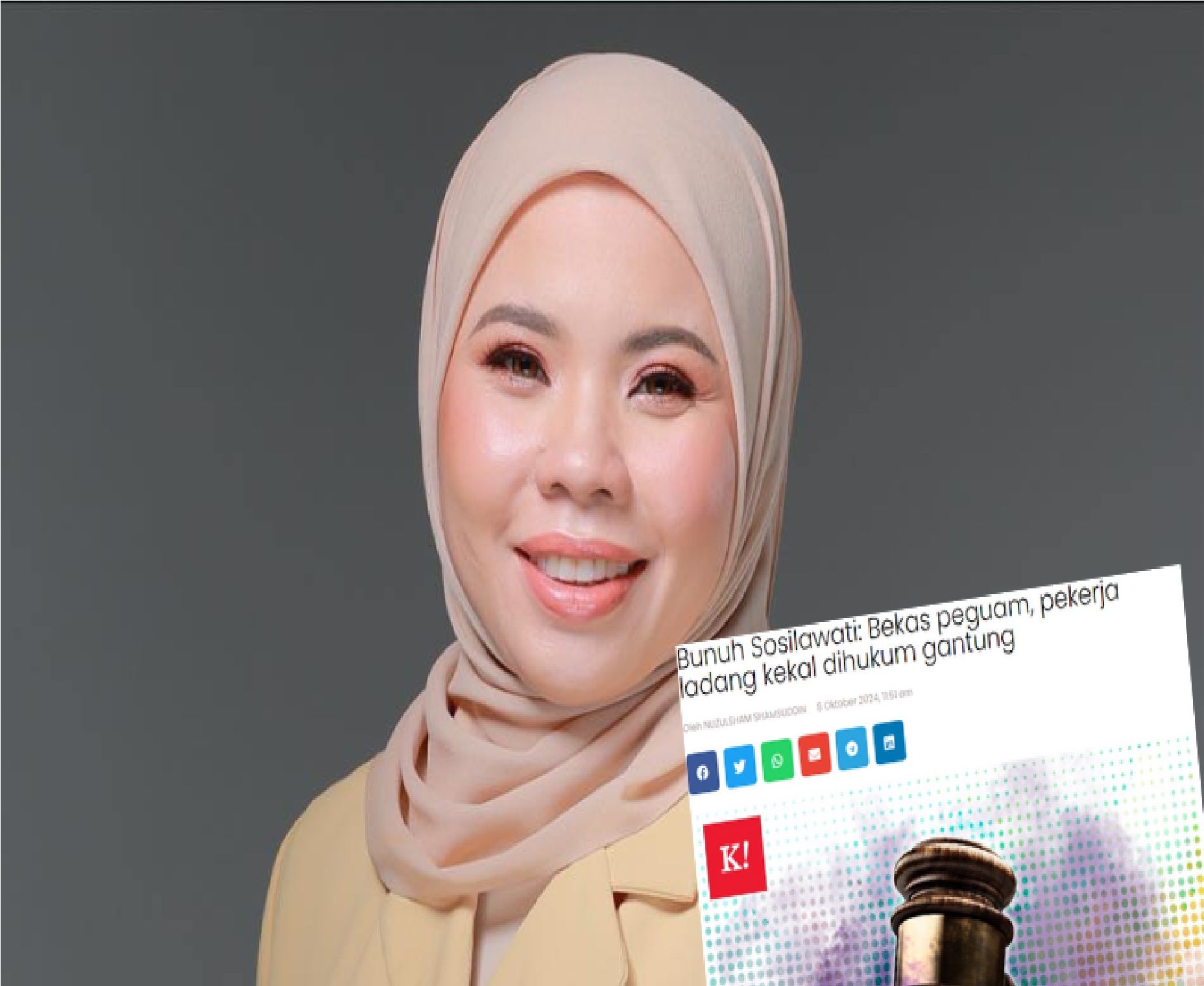 சோசிலாவதி  மகள் இறைவனுக்கு நன்றி கூறினார்