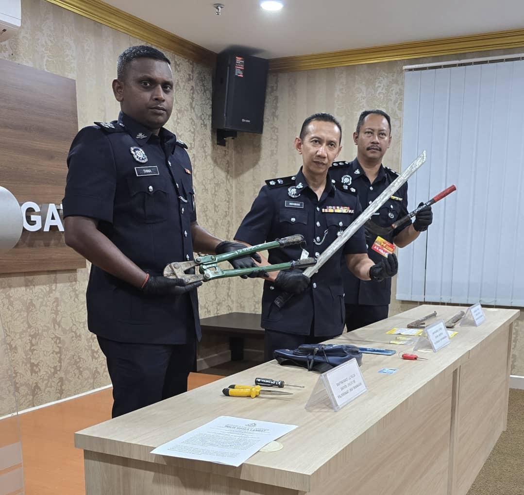 இரண்டு கொள்ளையர்கள் வளைத்துப்பிடிக்கப்பட்டனர்