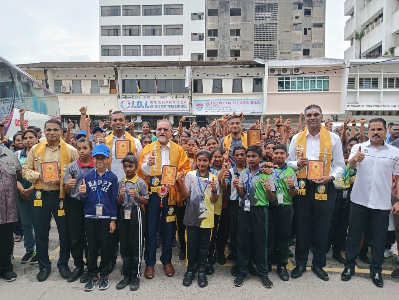 பூஜாங் பள்ளத்தாக்கிற்கு பினாங்கு தமிழ்ப்பள்ளி மாணவர்கள் ஒரு நாள் சுற்றுலா