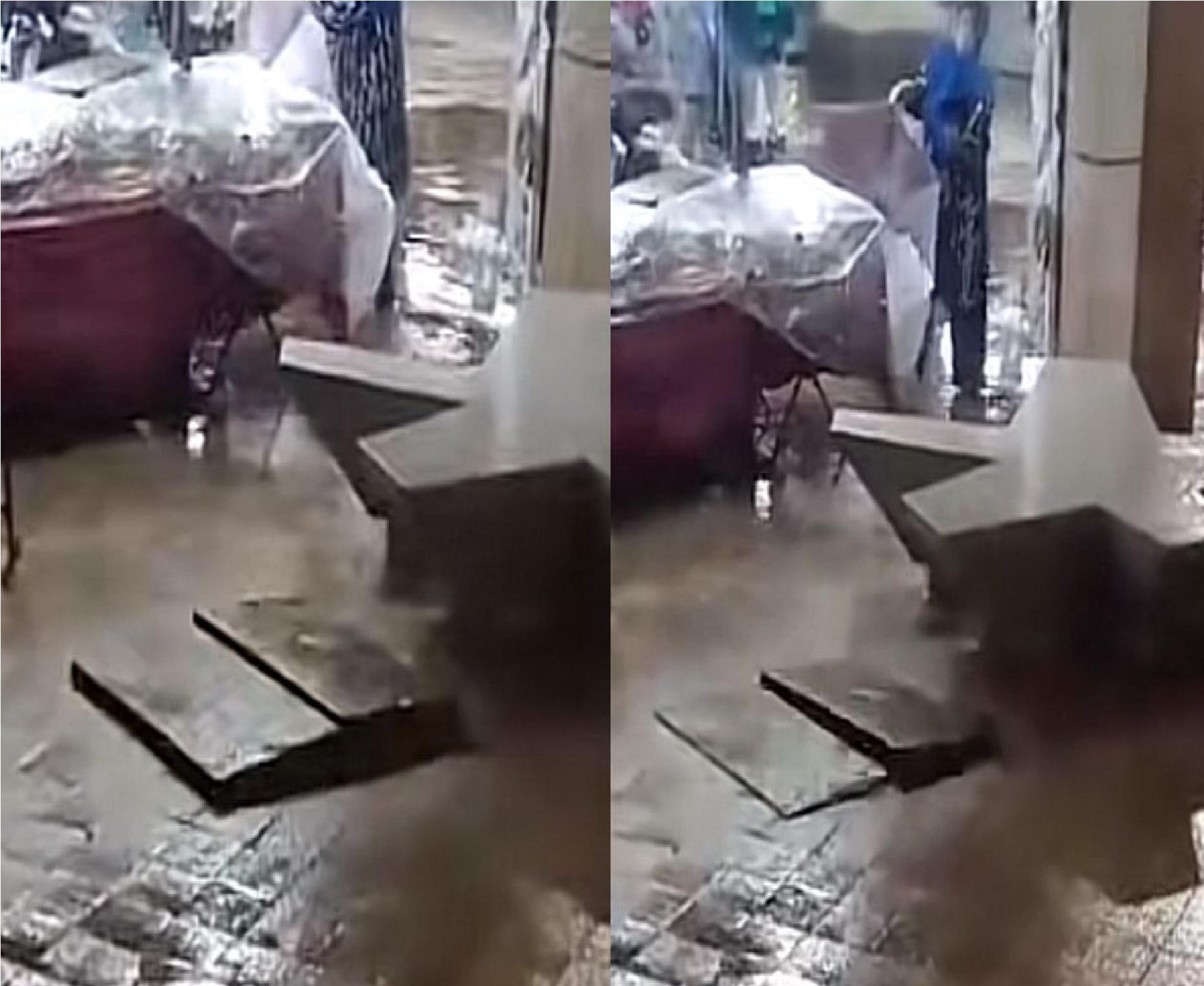 திறந்து கிடக்கும் சாக்கடை சிமெண்ட் மூடிகள் / மஸ்ஜிட் இந்தியாவில் / மீண்டும் தலைத்தூக்குகிறது / அச்சம் / பீதி