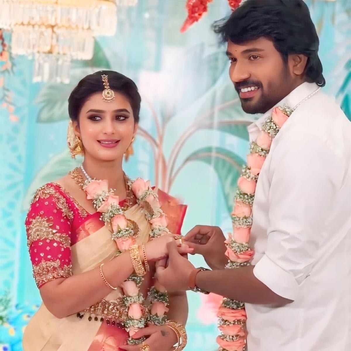 'சிறகடிக்க ஆசை' முத்துவுக்கு நிச்சயதார்த்தம்.. க்யூட் வீடியோ வைரல்..!