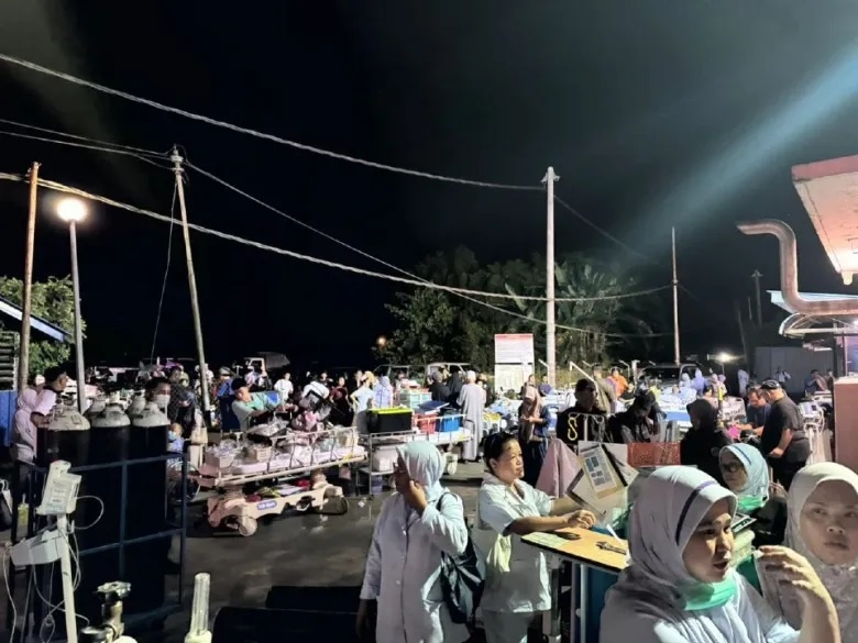 Papar மருத்துவமனையில் தீ, நோயாளிகள் கூடாரங்களில் தங்க அனுமதி