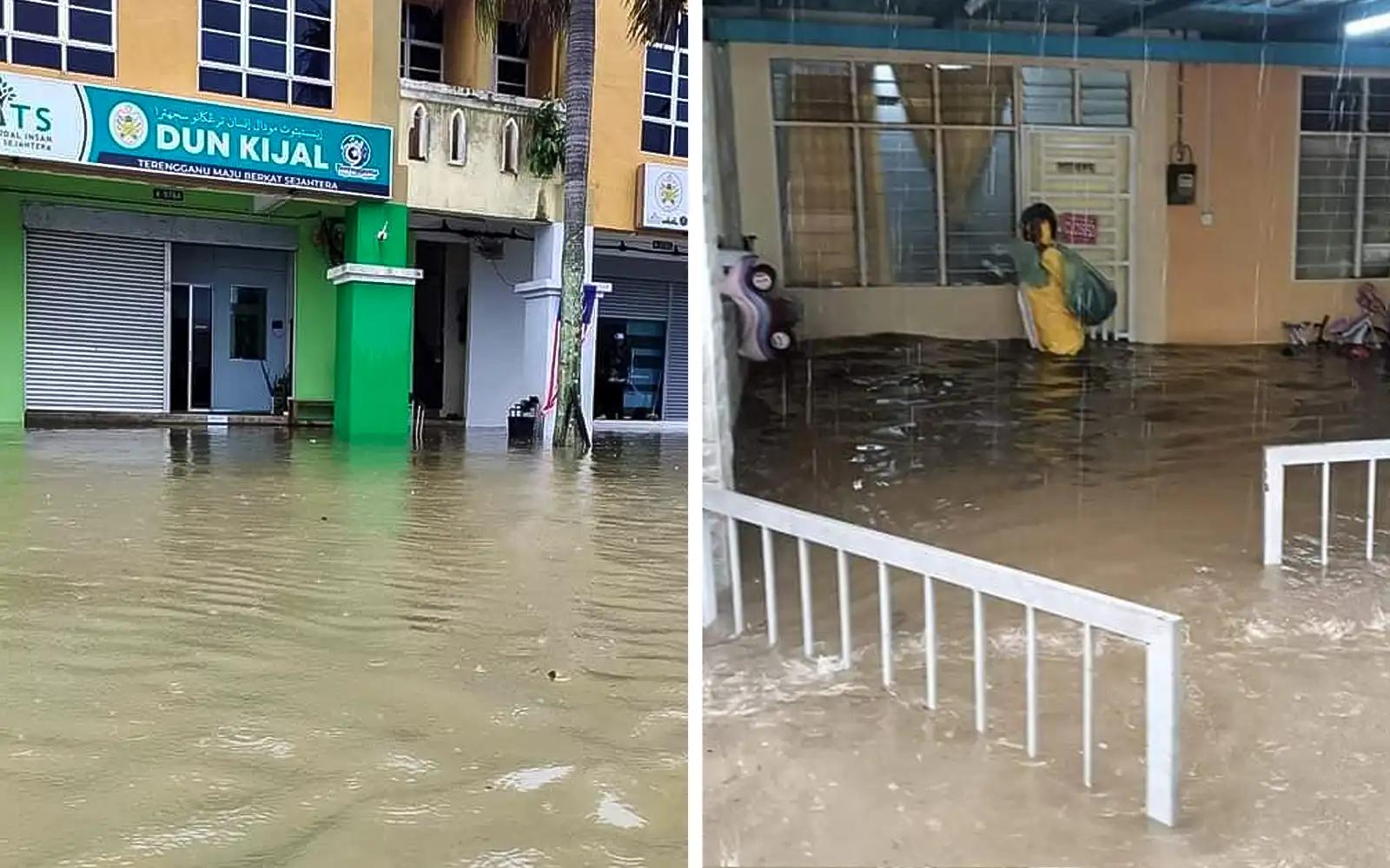 வட கிழக்கு பருவமழையில் பாதிக்கப்பட்ட முதலாவது மாநிலம் திரெங்கானு