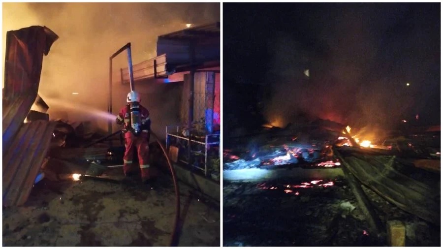 மியன்மார் பிரஜை கருகி மாண்டார்