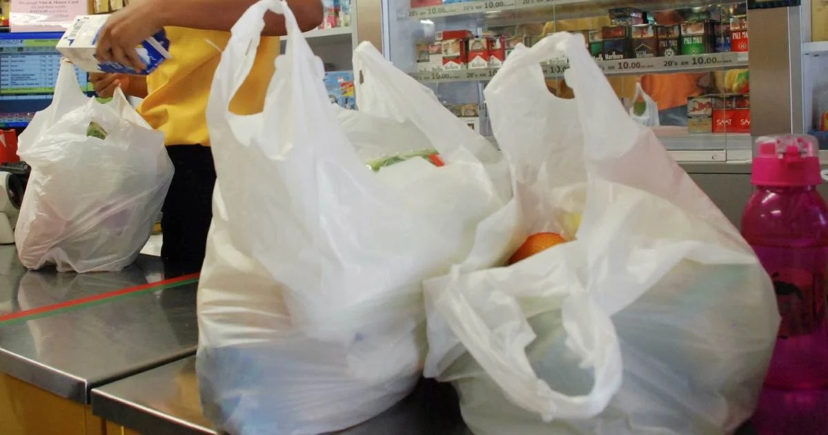 பிளாஸ்டிக் பை 2 வெள்ளிக்கு விற்பனை செய்யப்படலாம்