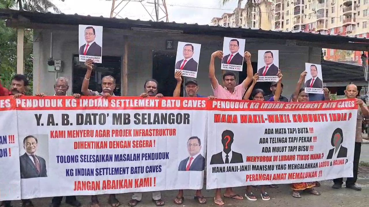 நகர்ப்புறத்திலிருந்து எங்களை காட்டுக்குத் தள்ளுவதா? பத்துகேவ்ஸ் இண்டியன் செட்டில்மெண்ட் மக்கள் மீண்டும் போர்க்கொடி