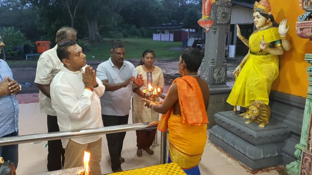 ஆலயப் பிரச்னைகளை கண்டறிகிறார் மஹிமா தலைவர் டத்தோ சிவகுமார்