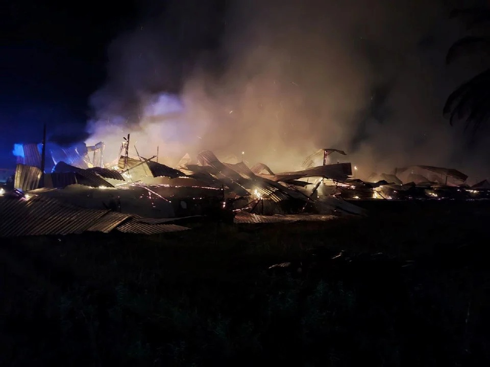 சரவாக் மாநில தீயணைப்புத் துறையின் பேச்சாளர் தெரிவித்தார்