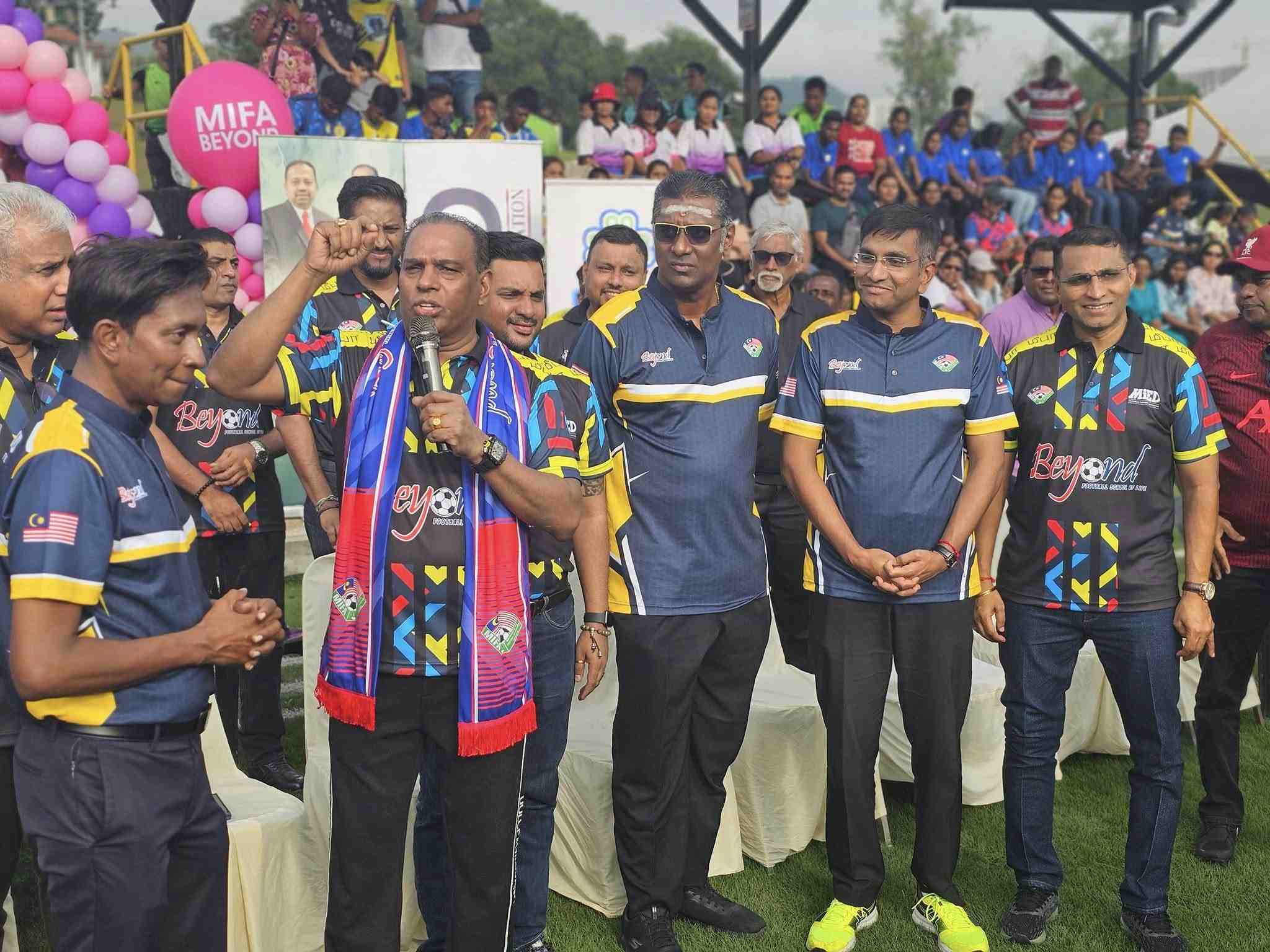 MIFA வும் MIEDயும் இணைந்து நடத்திய தமிழ்ப் பள்ளி மாணவர்களுக்கான மிகப்பெரிய கால்பந்து போட்டி