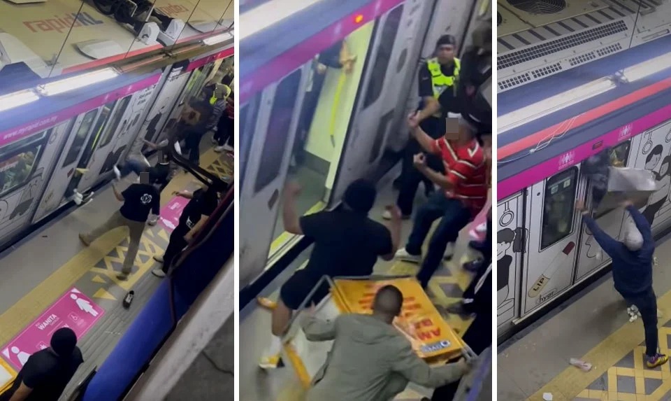 இரு கால்பந்து அணிகளின் ஆதரவாளர்களிடையே கைகலப்பு