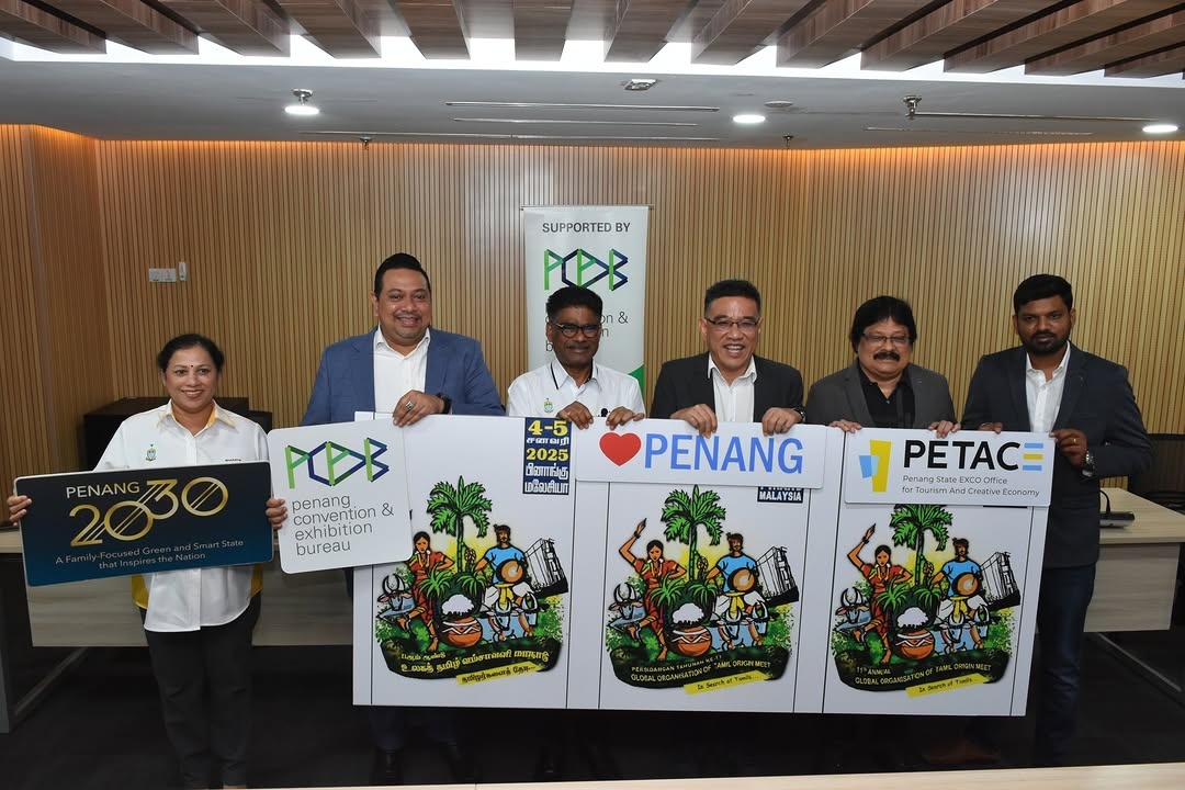 உலகத் தமிழ் வம்சாவளி மாநாடு பினாங்கில் நடைபெறவிருக்கிறது