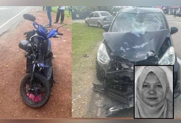 மகளைப் பள்ளியில் விட்ட பின்னர் நிகழ்ந்த விபத்தில் மாது பலி