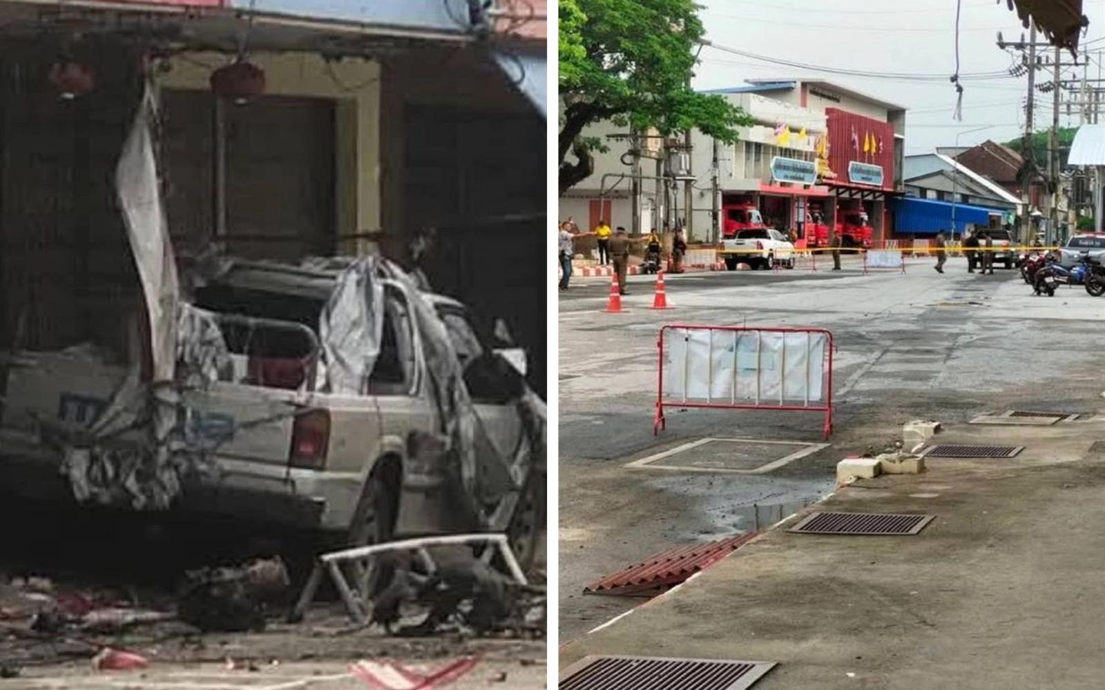 தென் தாய்லாந்தில் வெடிகுண்டு வெடித்தது