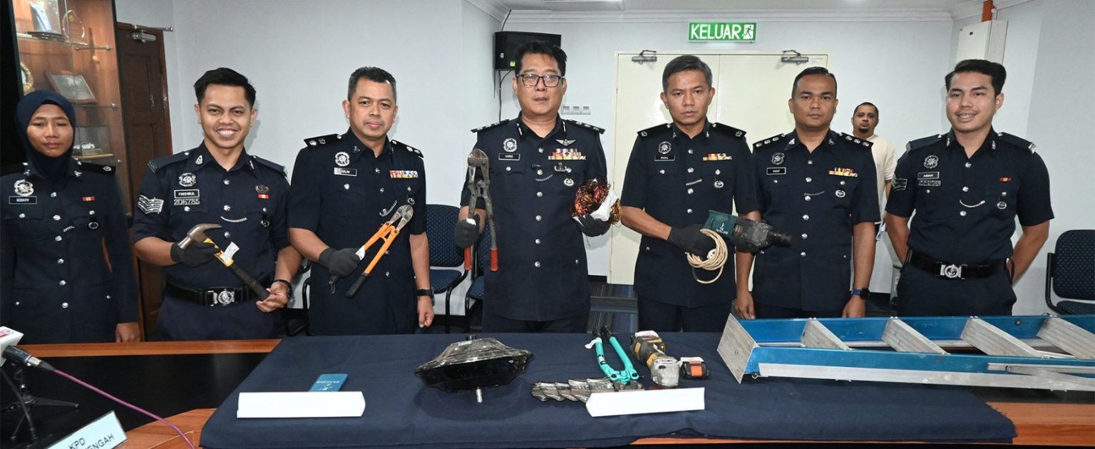 மலாக்கா மாநிலத்தில் 4 கொள்ளையர்கள் கைது