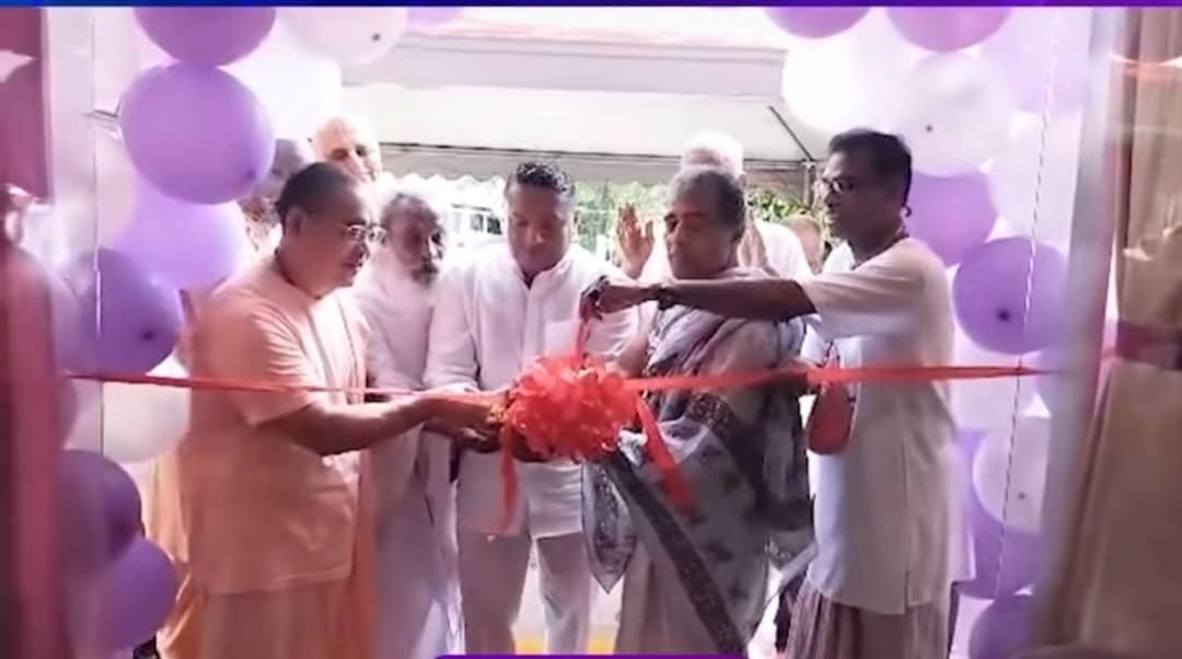 நிபோங் திபாலில் இஸ்கோன் ஆலயத் திறப்பு விழா